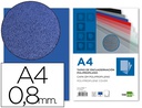 [TE09] TAPA ENCUADERNACION LIDERPAPEL POLIPROPILENO A4 0.8MM AZUL OPACO PAQUETE DE 50 UNIDADES