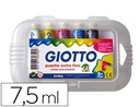 [F30350000] TEMPERA GIOTTO 7,5 ML ESTUCHE 5 COLORES SURTIDOS