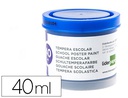 [TP60] TEMPERA LIDERPAPEL ESCOLAR 40 ML AZUL ULTRAMAR
