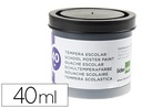 [TP65] TEMPERA LIDERPAPEL ESCOLAR 40 ML NEGRO