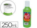 [50217] TEMPERA LIQUIDA JOVI ESCOLAR 250 ML VERDE MEDIO