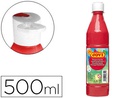 [50607] TEMPERA LIQUIDA JOVI ESCOLAR 500 ML BERMELLON