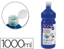 [TP33] TEMPERA LIQUIDA LIDERPAPEL ESCOLAR 1000 ML AZUL MARINO
