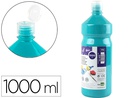 [TP35] TEMPERA LIQUIDA LIDERPAPEL ESCOLAR 1000 ML TURQUESA