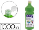[TP36] TEMPERA LIQUIDA LIDERPAPEL ESCOLAR 1000 ML VERDE