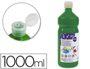 [TP37] TEMPERA LIQUIDA LIDERPAPEL ESCOLAR 1000 ML VERDE OSCURO