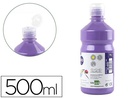 [TP12] TEMPERA LIQUIDA LIDERPAPEL ESCOLAR 500 ML LILA