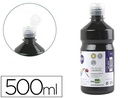 [TP19] TEMPERA LIQUIDA LIDERPAPEL ESCOLAR 500 ML NEGRO