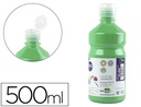 [TP16] TEMPERA LIQUIDA LIDERPAPEL ESCOLAR 500 ML VERDE