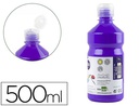 [TP11] TEMPERA LIQUIDA LIDERPAPEL ESCOLAR 500 ML VIOLETA