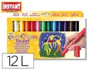 [10521] TEMPERA SOLIDA EN BARRA PLAYCOLOR POCKET ESCOLAR CAJA DE 12 COLORES SURTIDOS