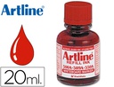 [ESK-50A-RO] TINTA ARTLINE ROJO PARA ROTULADOR PIZARRA BLANCA 500A BOTE 20 ML