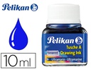 [201582] TINTA CHINA PELIKAN AZUL ULTRAMAR BOTE DE 10 ML
