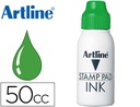 [50 CC-V] TINTA TAMPON ARTLINE VERDE BOTE 50 CC