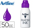 [50 CC-VI] TINTA TAMPON ARTLINE VIOLETA BOTE 50 CC