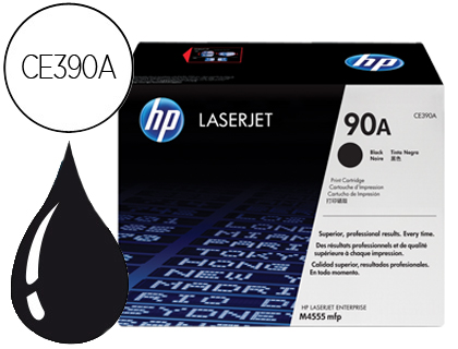 TONER HP 90A LASERJET M4555MFP NEGRO 10.000 PAG