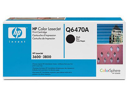 TONER HP LASERJET COLOR 3600/ 3800 NEGRO -MAS DE 6.000 PAG-