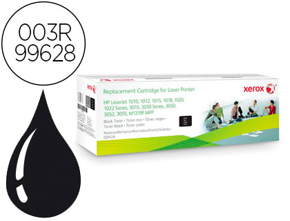 TONER XEROX HP LASERJET Q2612A 1010 / 1015 / 1020 / 3015 / 3020 / M1005MFP / M1319MFP NEGRO 2000 PAGINAS 00 PAGINAS