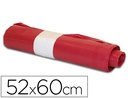 [10020207] BOLSA BASURA DOMESTICA ROJA 52X60CM GALGA 70 ROLLO DE 20 UNIDADES