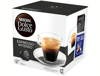 CAFE DOLCE GUSTO CAFE ESPRESSO INTENSO MONODOSIS CAJA DE 16 UNIDADES