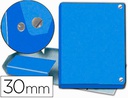 [963003] CARPETA PROYECTOS PARDO FOLIO LOMO 30 MM CARTON FORRADO AZUL CON BROCHE