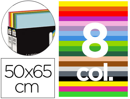 CARTULINA GUARRO 50X65 CONTENIDO \&quot;A\&quot;- EXPOSITOR SOBREMESA