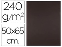 [CX55] CARTULINA LIDERPAPEL 50X65 CM 240 G/M2 MARRON CLARO ESCOLAR