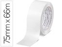 [KF11211] CINTA ADHESIVA Q-CONNECT POLIPROPILENO BLANCA 66 MT X 75 MM PARA EMBALAJE