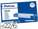 [55721] GRAPAS PETRUS Nº 22/6 COBREADAS CAJA DE 1000 UNIDADES