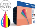 [LC223VALBP] INK-JET BROTHER LC-223VALBP DCPJ4120DW / MFCJ4420DW / 4620DW / 5320DW PACK DE 4 COLORES 550 PAGINAS
