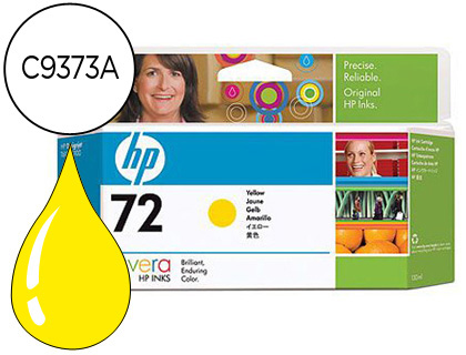 INK-JET HP 72 AMARILLO FOTO DESIGNJET T610/1100 -130ML-