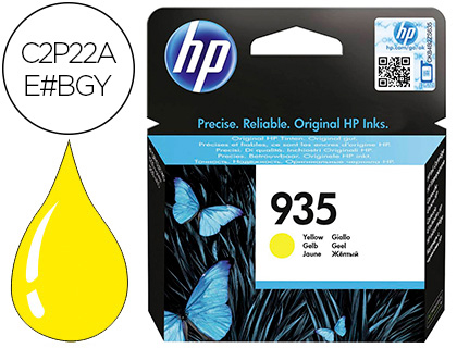 INK-JET HP 935 OJP 6230 / 6830 AMARILLO - 400 PAG -
