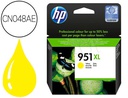 [CN048AE#BGY] INK-JET HP 951XL AMARILLO CN048AE CAPACIDAD 1500 PAG