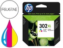 [F6U67AE] INK-JET HP 302XL ENVY 4524 / 4527 / 4528 / 4521 TRICOLOR 330 PAG