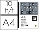 [NR04] PAPEL CARBON LIDERPAPEL NEGRO DIN A4 BOLSA DE 10 HOJAS