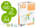 [75311] PAPEL FOTOCOPIADORA IQ PREMIUM DIN A4 80 GRAMOS PAQUETE DE 500 HOJAS