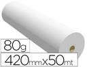 [060PA8042050CB] PAPEL REPROGRAFIA PARA PLOTTER 420MMX50MT 80GR IMPRESION INK-JET