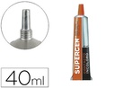 [62601-00000-04] PEGAMENTO SUPERGEN CONTACTO INCOLORO 40 ML UNIDAD