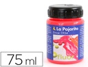 [117016] PINTURA ACRILICA LA PAJARITA F-03 ROJO AMAPOLA FLUORESCENTE 75ML