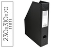 [90151E] REVISTERO EXACOMPTA PVC LOMO 70 MM COLOR NEGRO 230X310X70 MM