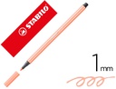 [68/26] ROTULADOR STABILO ACUARELABLE PEN 68 CARNE CLARO PUNTA GRUESA 1MM