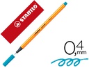 [88/31] ROTULADOR STABILO PUNTA DE FIB RA POINT 88 AZUL COBALTO PUNTA FINA 0,4MM