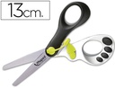 [137910] TIJERA ESCOLAR MAPED MAGIC UP KOOPY 13CM CON RESORTE PARA FACILITAR LA ACCION DEL CORTE UNIDAD