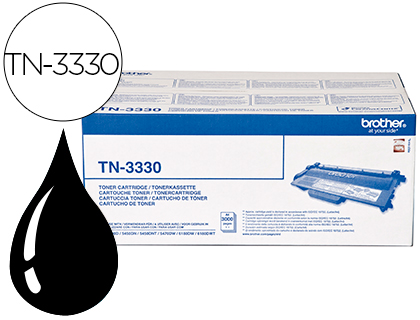 TONER BROTHER TN-3330 PARA IMPRESORAS HL-5440D/5450DN/5470DW/6180DW - 3.000 PAG