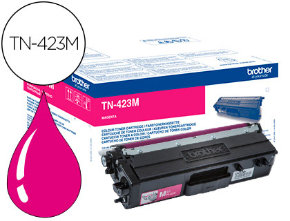 TONER BROTHER TN-423 PARA DCP-L8410 CDN/8410 CDW/ HL-L8260 CDW/MFC-L8360 CDW /8690 CDW/8900 CDW MAGENTA