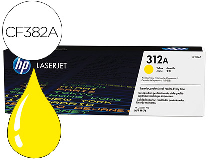 TONER HP 312A LASERJET PRO MFP M476 AMARILLO -2.700 PAG-