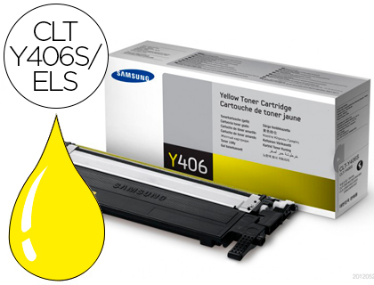 TONER SAMSUNG CLP360/365 CLX3300/3305 AMARILLO 1.000 PAG