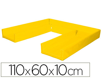 COLCHON DE DORMIR SUMO DIDACTIC PLEGABLE 110X60X10 CM AMARILLO