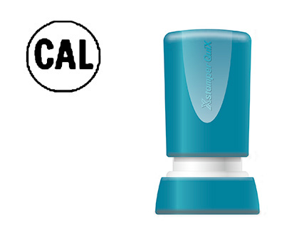 SELLO X'STAMPER QUIX PERSONALIZABLE COLOR NEGRO REDONDO DIAMETRO 14 MM Q-32