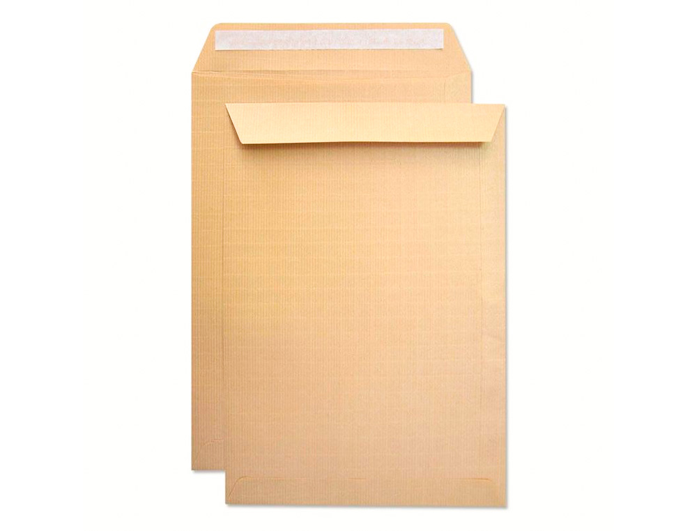SOBRE LIDERPAPEL BOLSA SEGURIDAD KRAFT MARRON ARMADO 120 GR 229X324 MM UNIDAD